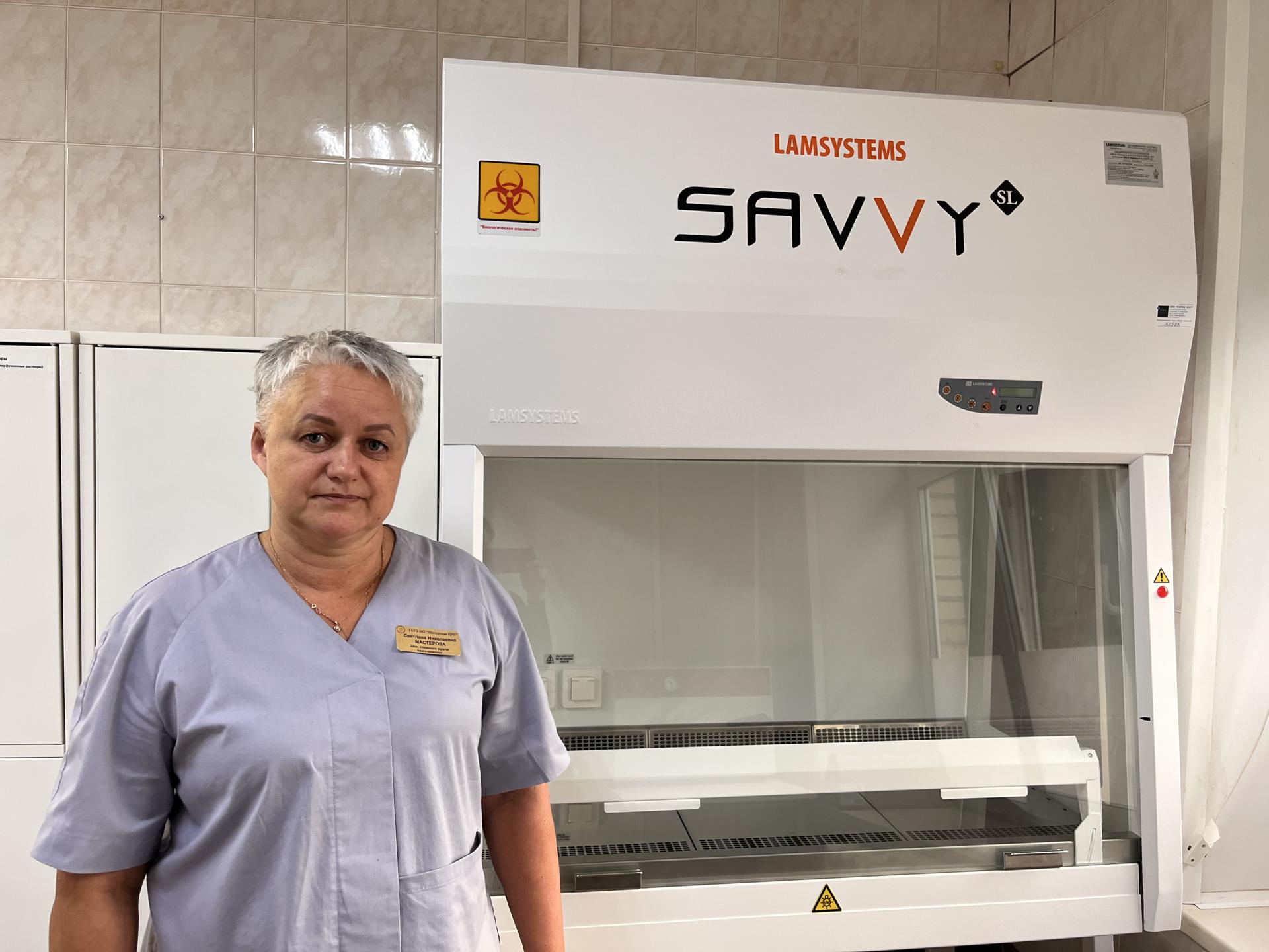 Заведующая отделением Светлана Мастерова. Фото: МедиаБанк Подмосковья/Ангелина Стельмух