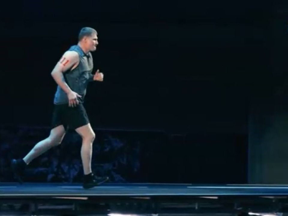 Кадр из видео телепрограммы «Титаны»