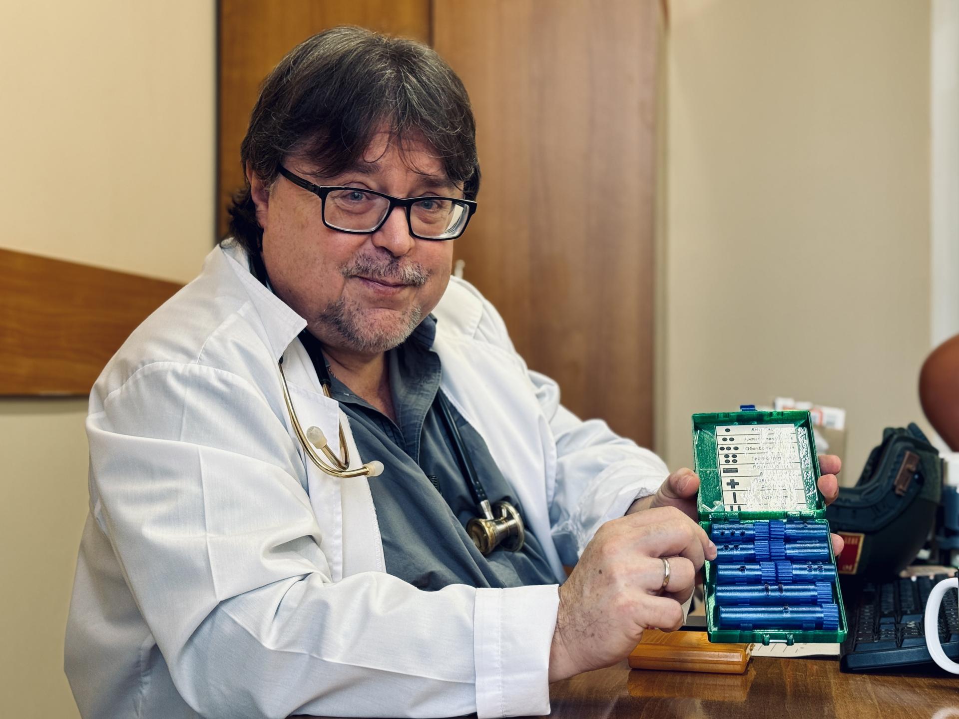 Военный медик Евгений Иващенко. Фото: МедиаБанк Подмосковья/Ольга Стаферова