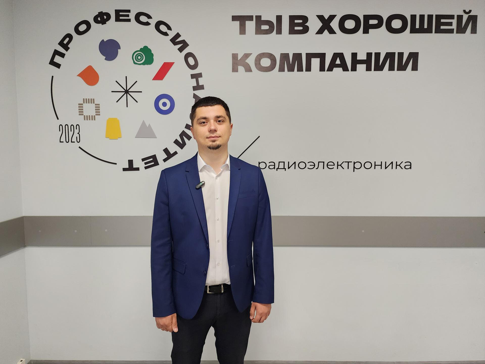 Исполняющий обязанности директора колледжа Александр Осадчий. Фото: МедиаБанк Подмосковья/Ирина Моисеева
