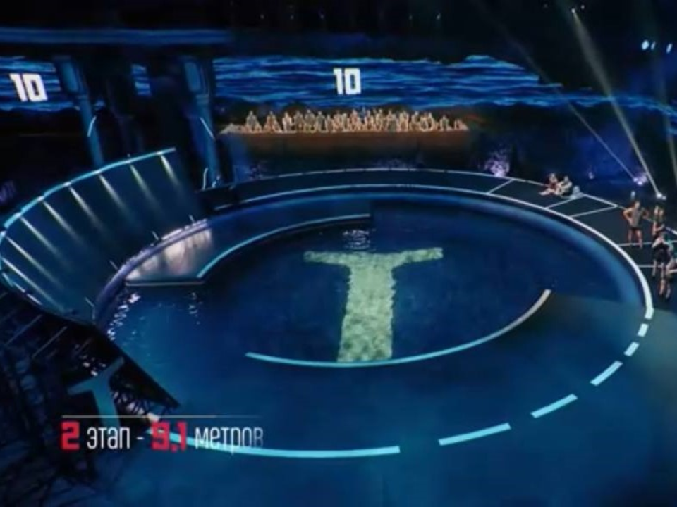 Кадр из видео телепрограммы «Титаны»