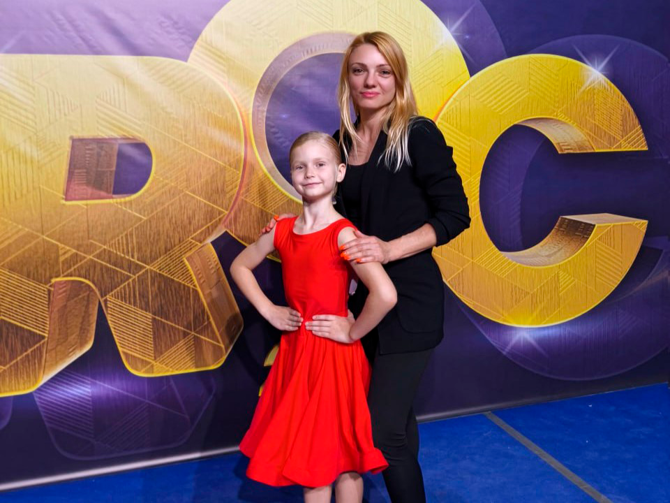 Мария Гагарина и руководитель клуба Елена Вапна. Фото: ТСК «AstraDance»