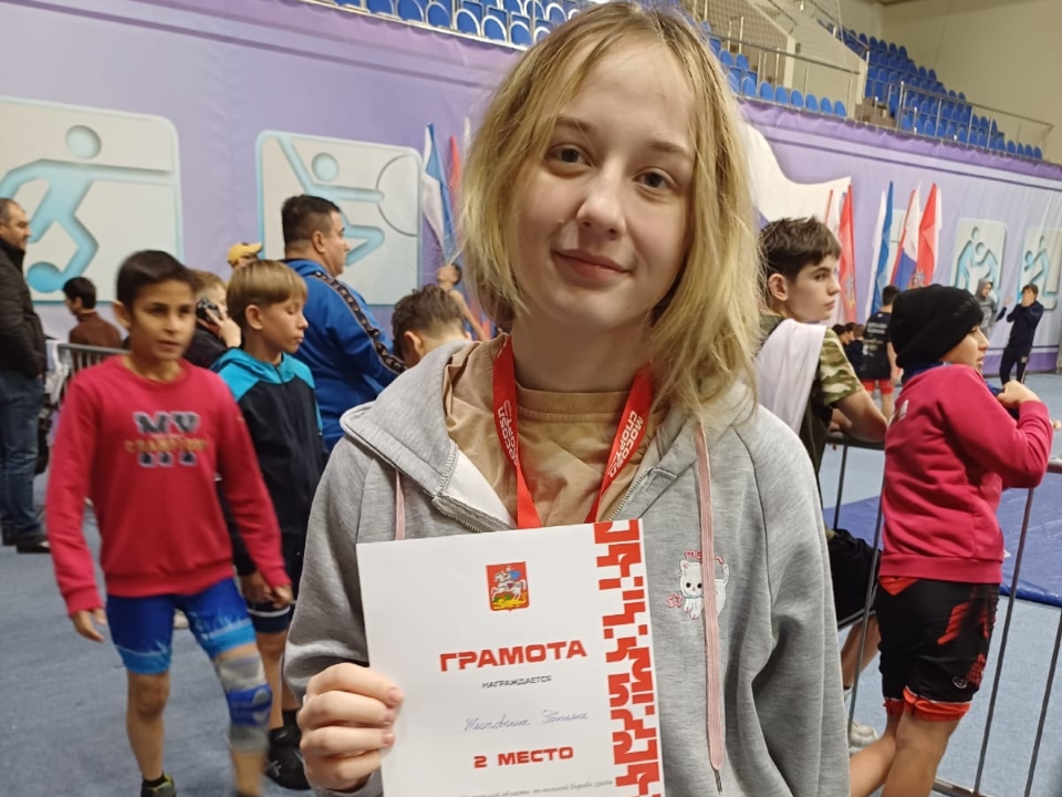 На снимке: Татьяна Жестовских.  Фото: МБУ ДО «СШ Руза» РМО МО