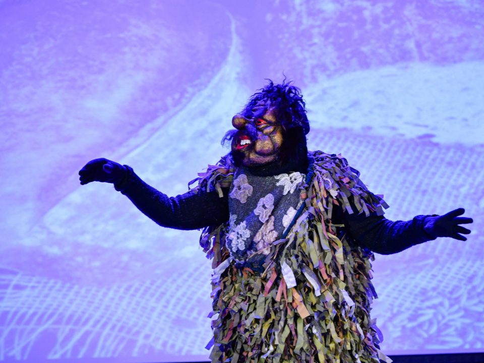 Мифическое существо Кегри, бог земледелия и урожая. Фото: черноголовское отделение клуба «Активные долголеты»