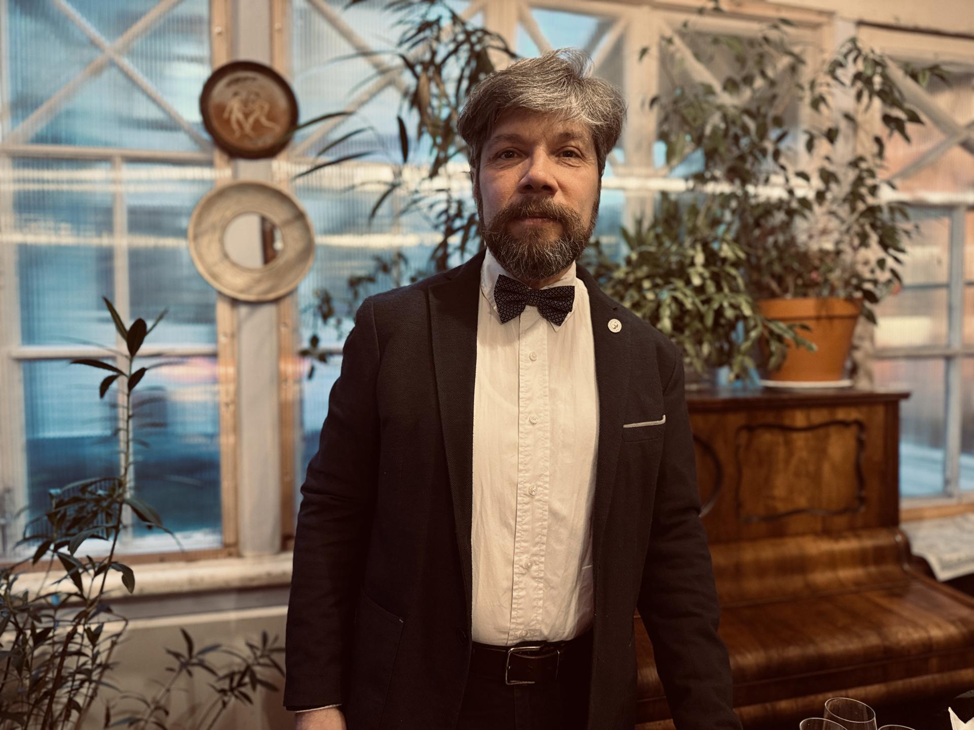 Илья Путятин, доктор искусствоведения, профессор МАРХИ, владелец «Усадьбы Эвтерпы». Фото: МедиаБанк Подмосковья/Ольга Стаферова