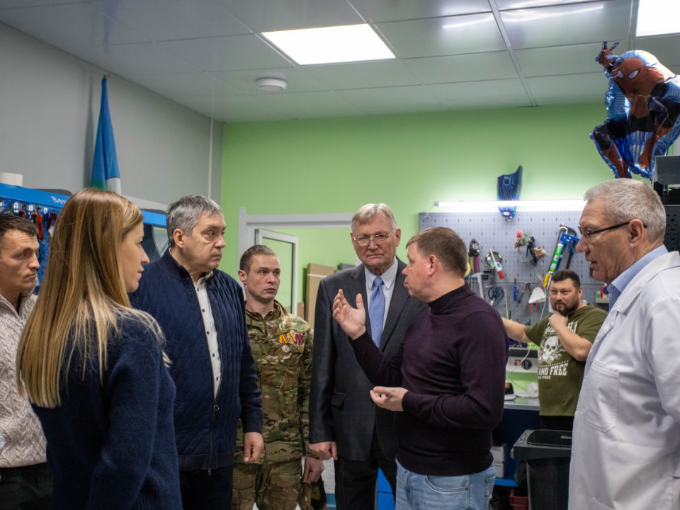  Наталия Князева на экскурсии в «Исток-Орто». Фото: пресс-служба Администрации г. о. Фрязино