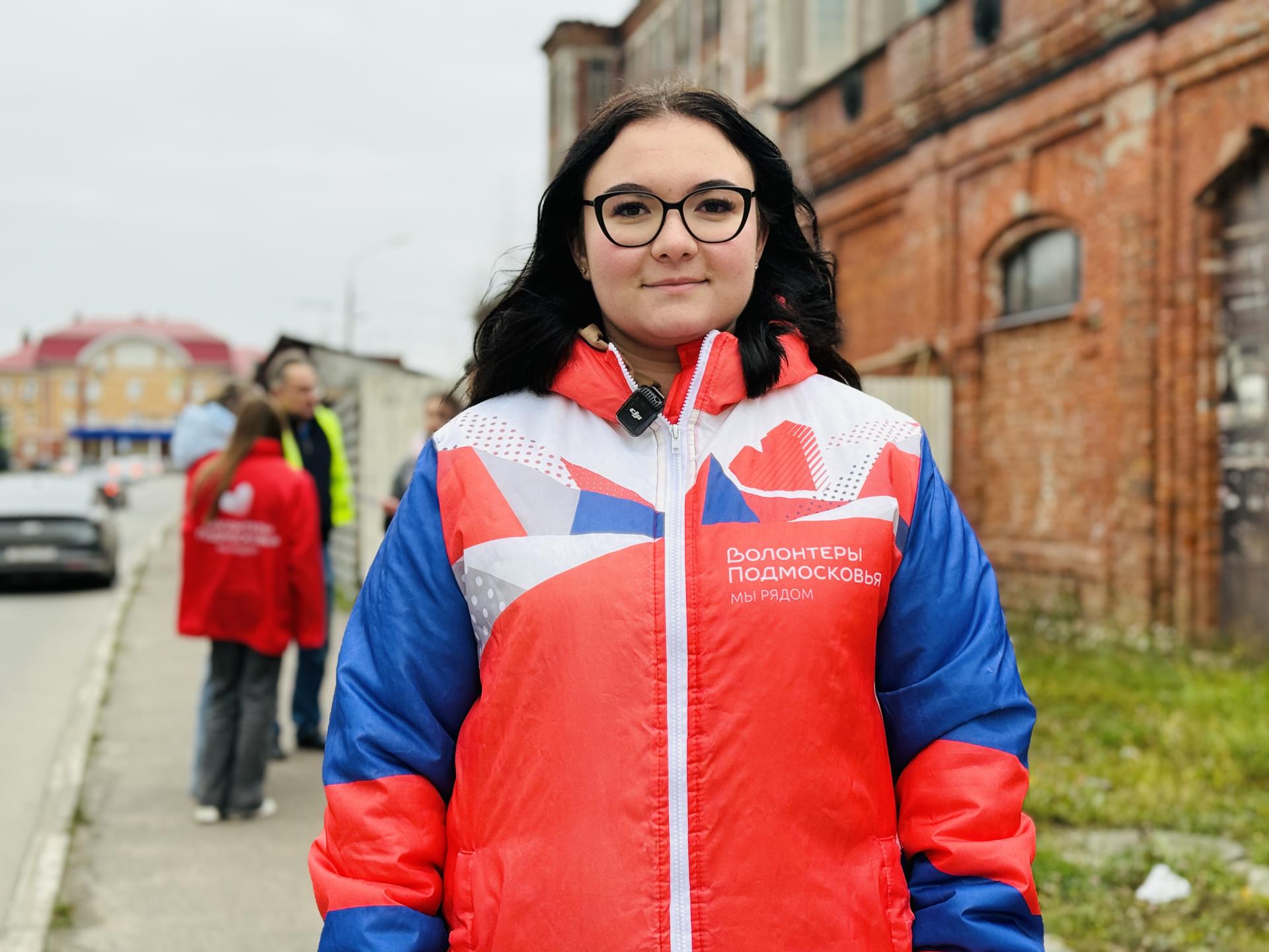 Муниципальный координатор регионального движения «Волонтеры Подмосковья» Ксения Захарова. Фото: МедиаБанк Подмосковья/Ольга Стаферова