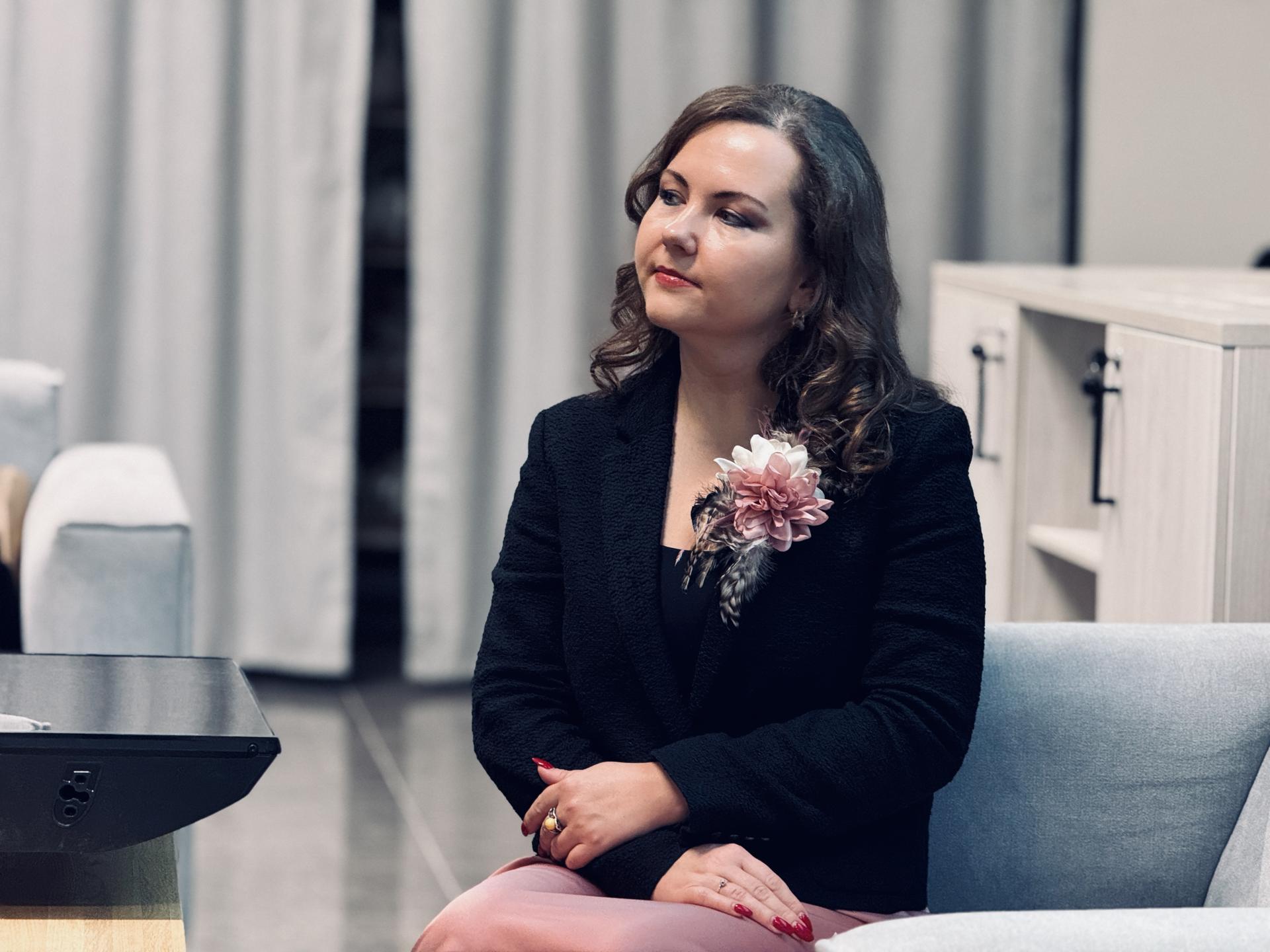 Наталья Муравьева, президент НКО Союз «Содействие женскому предпринимательству», руководитель сообщества «Нежный бизнес». Фото: МедиаБанк Подмосковья/Ольга Стаферова