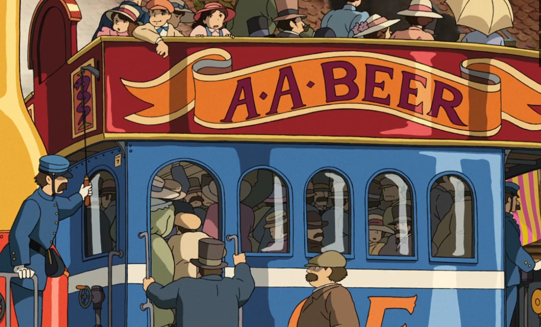 Кадр из мультфильма «Ходячий замок». Режиссер Хаяо Миядзаки. 2004 год