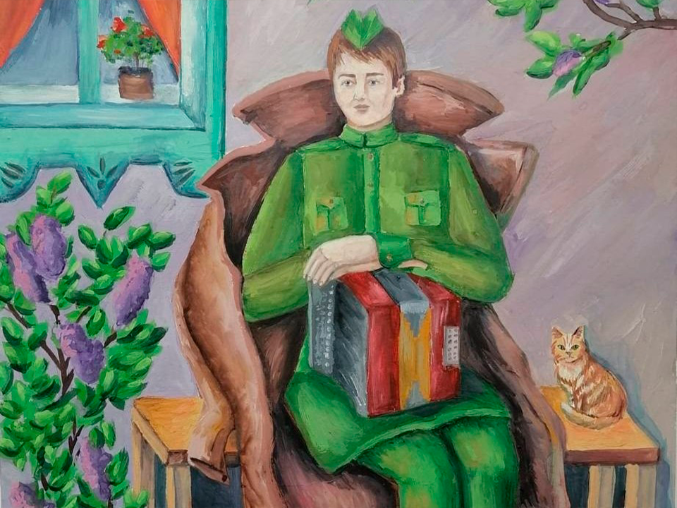 Работа Софьи Лубенец. Фото: МБУ ДО «Центр детского творчества»