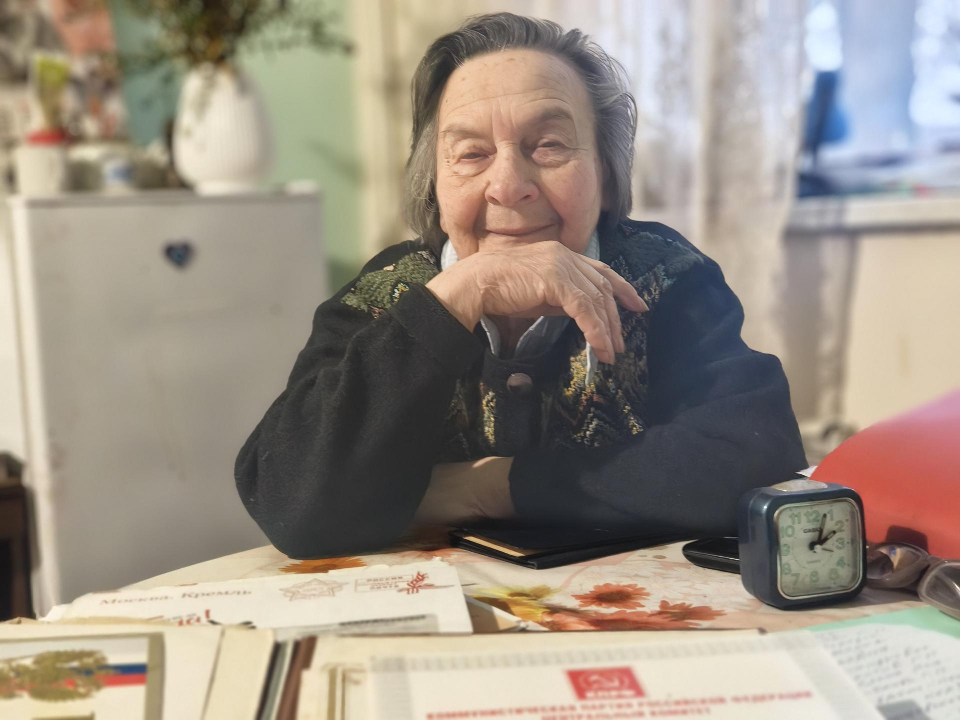 Участница обороны Москвы Е. М. Ковыкова Фото: REGIONS/Сергей Орлов