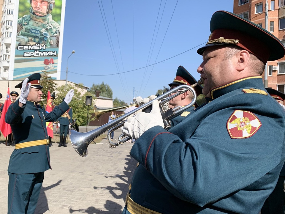 Открытие мурала в 2024 году. Фото: МедиаБанк Подмосковья/Ирина Мальцева