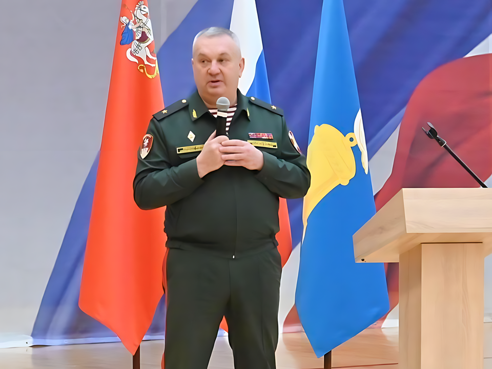 Генерал-майор Дмитрий Кузнецов. Фото: администрация г.о. Реутов