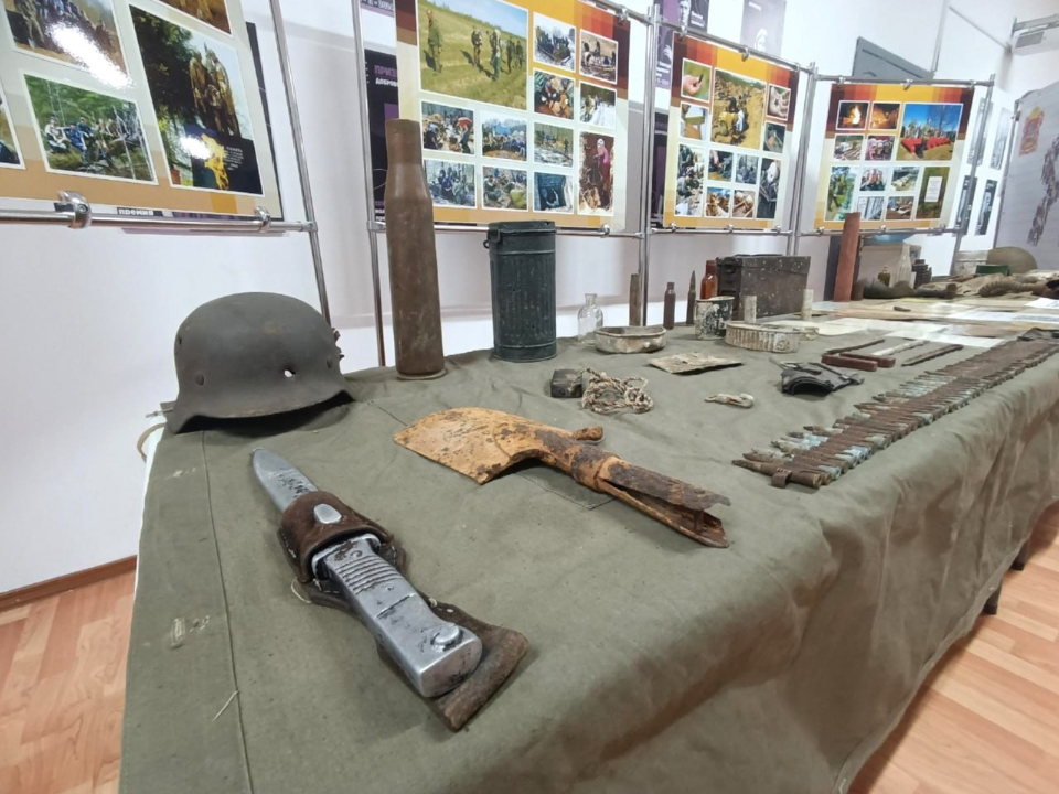 Находки с мест сражений Великой Отечественной войны. Фото: администрация г. о. Электросталь