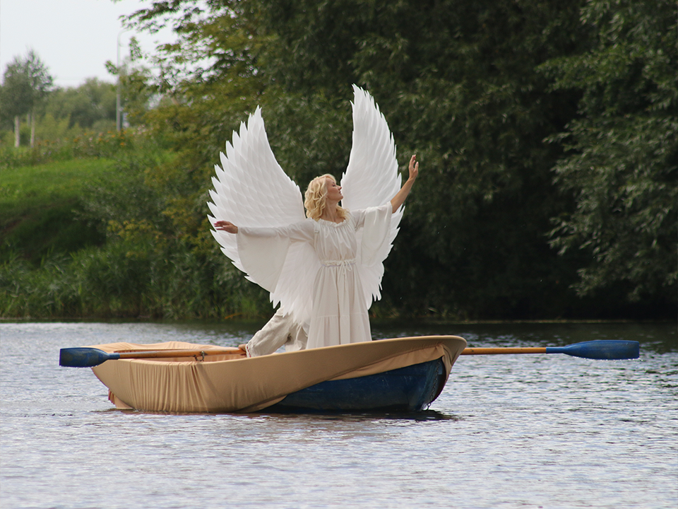 Эпизод проекта на День города Зарайска. Фото: Евгений Мазепов.