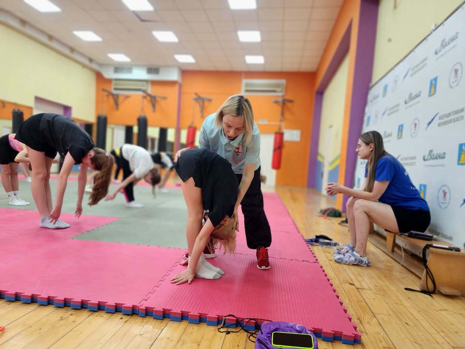 Тренер команды Александра Лазарева. Фото: Мария Овчинникова
