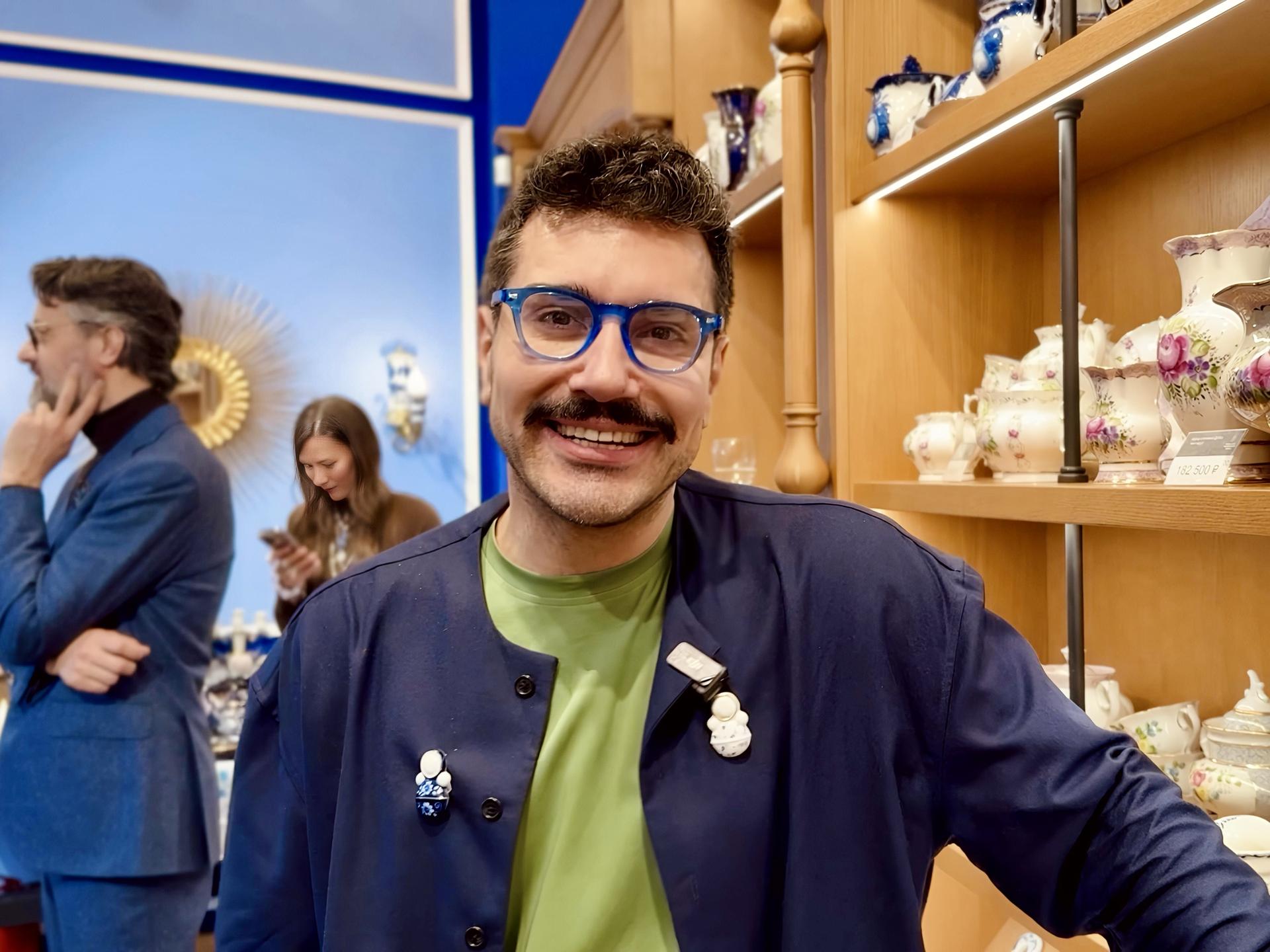 Лев Львович, культурный ревизор проекта «Штаб культуры» Москва. Фото: МедиаБанк Подмосковья/Ольга Стаферова