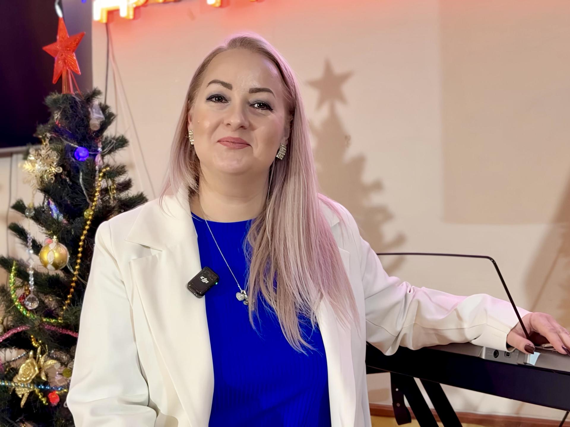 Алена Комарова, профессиональный педагог по хору. Фото: МедиаБанк Подмосковья/Ольга Стаферова