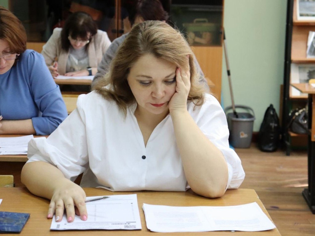 ЕГЭ в Ступине сдавали родители школьников