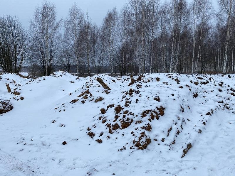 Экоинспекторы пресекли незаконную мусорную свалку в Одинцовском округе