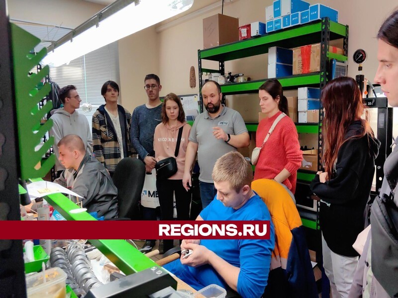 Студенты МАИ посетили щелковский завод МЕТИЗ и познакомились с производственным процессом