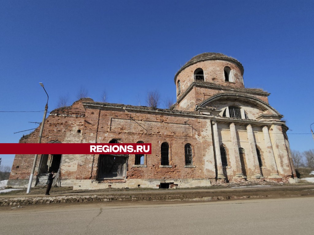 Краеведы обнаружили уникальную надпись в церкви села Болычево Волоколамского округа