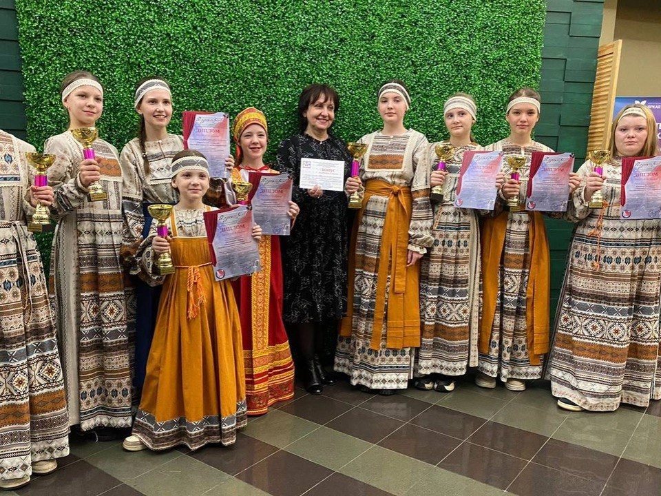 Коллектив «Зряночка» стал лауреатом на международном фестивале в Санкт-Петербурге
