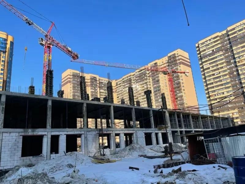 В Реутове строится современная школа на 1,1 тыс мест