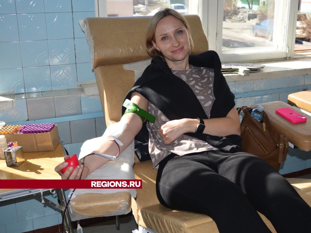 В Большой Шатуре все больше доноров желают сдать кровь