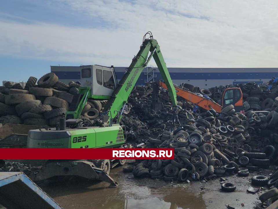 Дзержинское предприятие показало весь процесс переработки старых покрышек