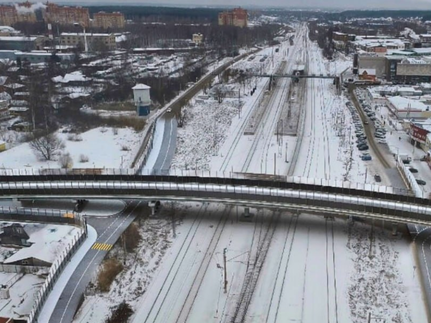 Движение по новому путепроводу в Апрелевке запустят в декабре этого года