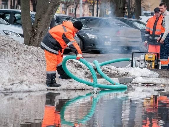 Минтранс принимает меры для борьбы с подтоплениями на дорогах из-за потепления и таяния снега
