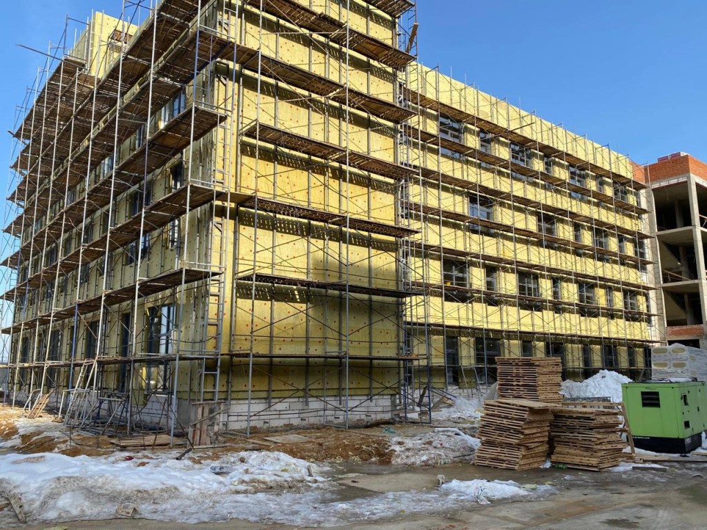 Строящуюся школу в ЖК «Домодедово парк» откроют к 1 сентября 2024 года