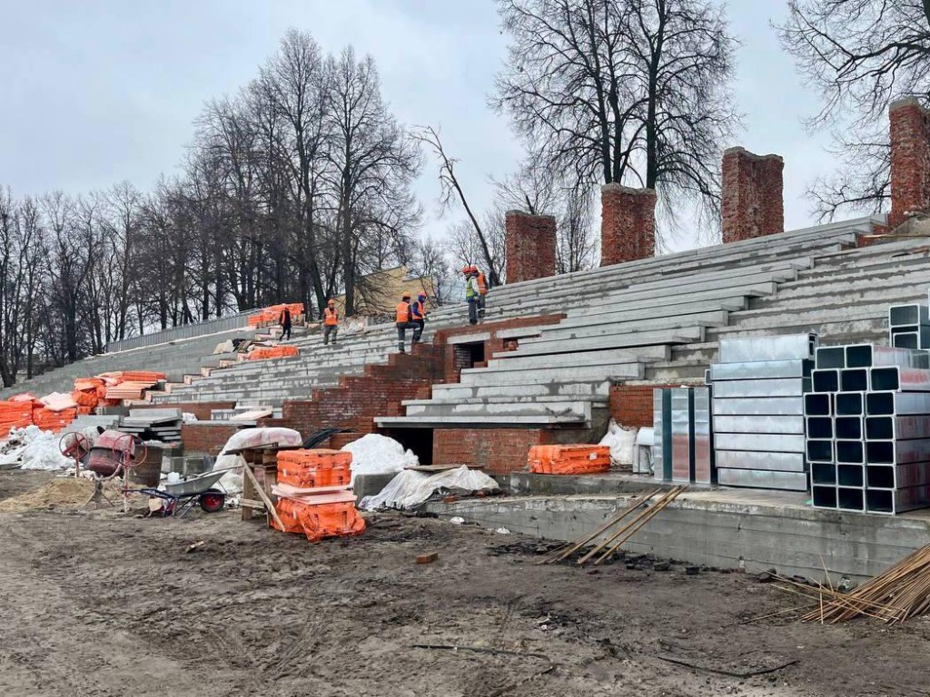 Демонтажные работы завершаются на стадионе «Авангард» в Коломне