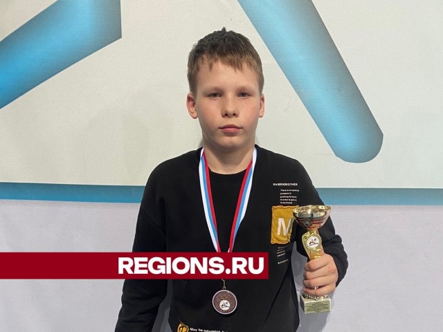 Луховичанин стал бронзовым призером всероссийских соревнований по греко-римской борьбе