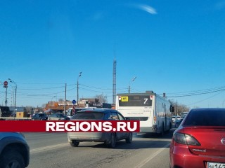 В городе Луховицы из-за отключения электроэнергии перестал работать светофор