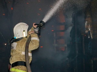Пожарные ликвидировали возгорание в Никиткино