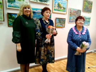 Две художницы из Электростали открыли совместную выставку