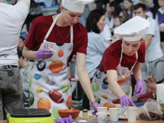 Звенигородские спортсмены приняли участие в «Кулинарном поединке»
