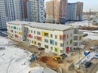 Строительство детского сада в ЖК «Южная Битца» вышло на финишную прямую