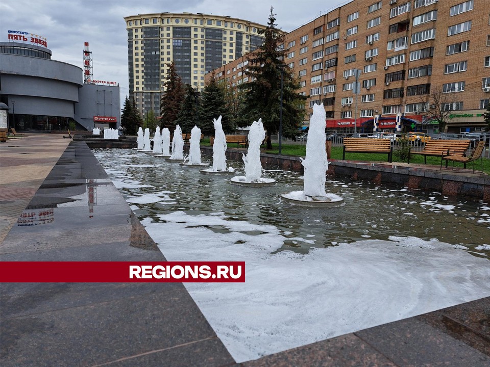 Сезон фонтанов стартовал в округе