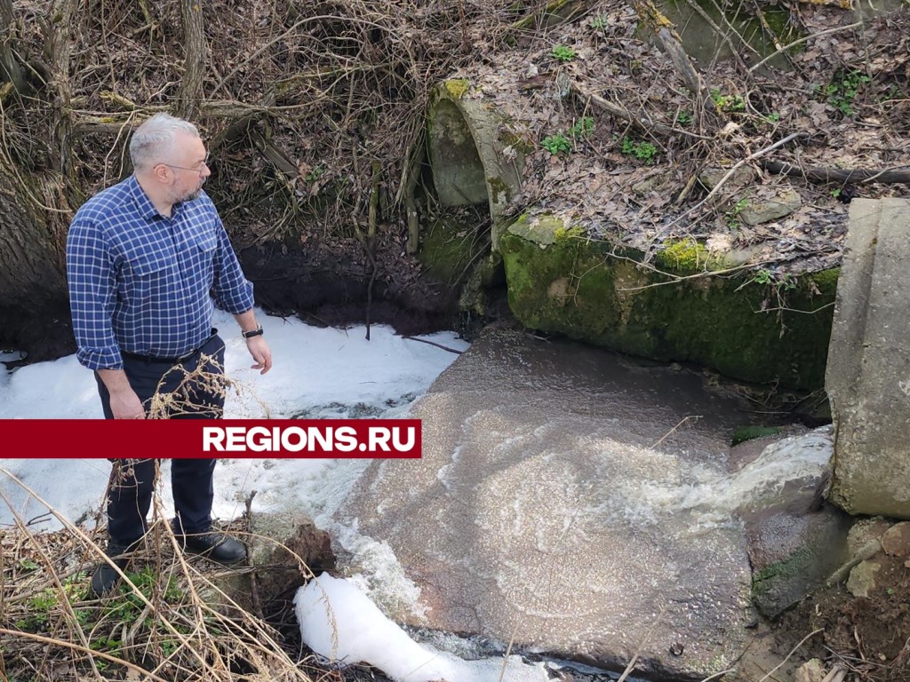 Сброс нечистот в реку Кюльку в Большом Серпухове прекратится