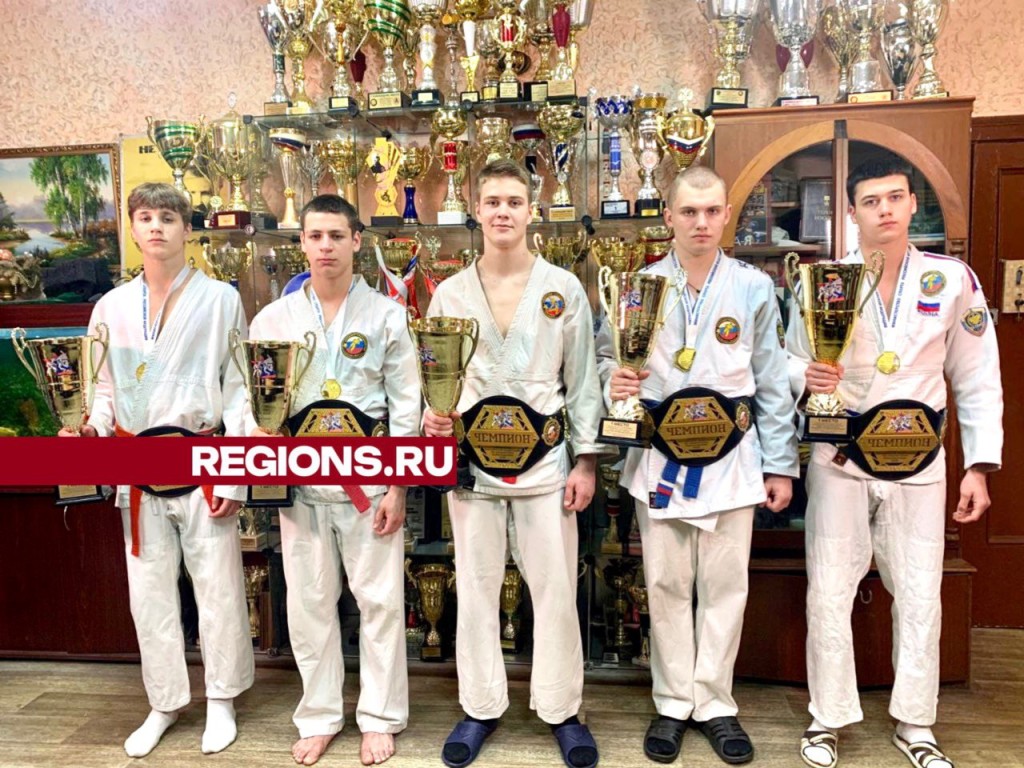Настоящий триумф устроили балашихинские спортсмены на Первенстве России по армейскому рукопашному бою