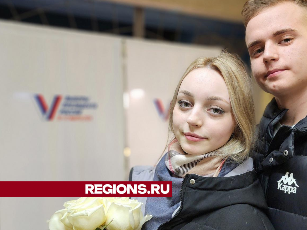 Волонтеру из Протвино сделали предложение руки и сердца на избирательном участке
