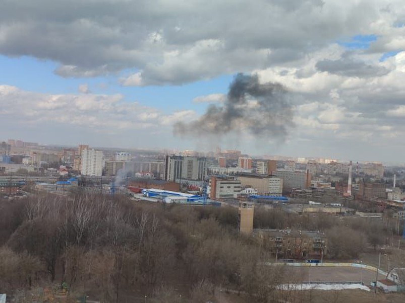 Информация о взрыве в Подольске появилась в соцсетях