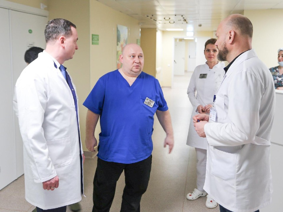 Депутат Орлов посетил Дубненскую больницу и высоко оценил работу коллектива