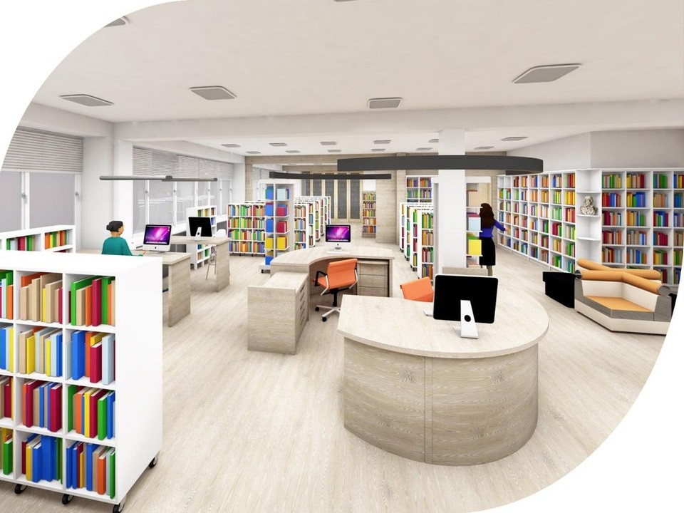 Современную библиотеку с уникальным дизайном откроют в Лыткарине уже в этом году