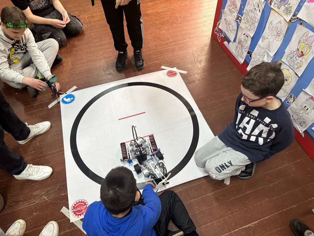 Разработчики роботов-сумоистов будут участвовать в Робототехнической Олимпиаде-2024