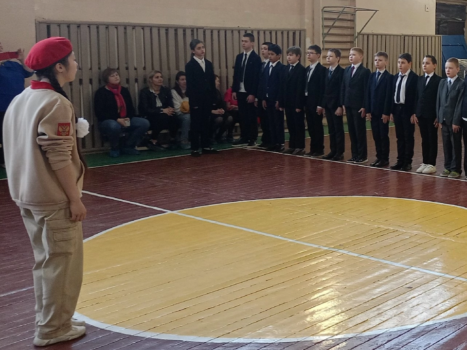 Школьники округа продемонстрировали строевую подготовку