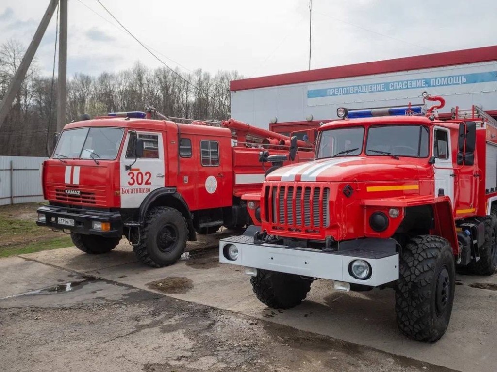 Новый пожарный автомобиль повышенной проходимости получили огнеборцы в  Кашире | REGIONS.RU / Кашира